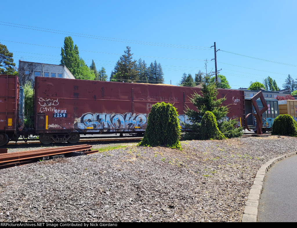 GPWX 1259 Ex Southern Pacific Woodchip Gondola